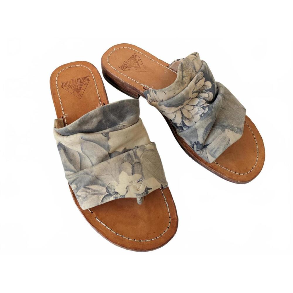 John Fluevog Peru Amazon Women Slide Slip-on Sandals US 6.5 [COPY]